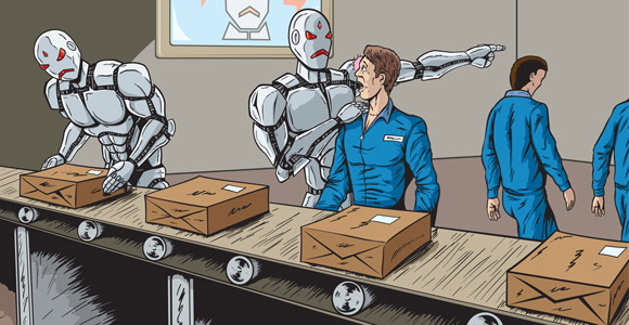 Robots taking over your jobs