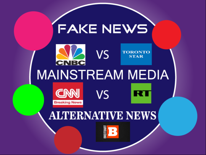 Fake News vs Mainstream Media vs Alternative News